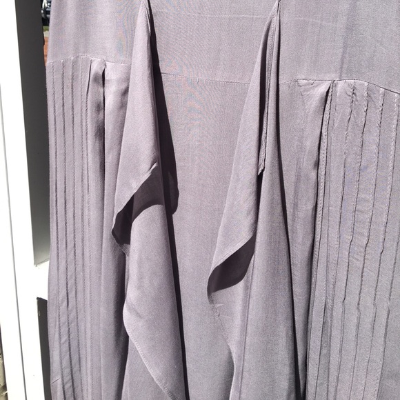 Portmans Grey Frilled Tunic Size 14 - Picture 12 of 14